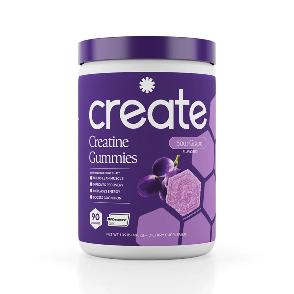 Sour Grape Create Creatine Gummies