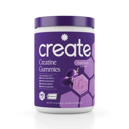 Sour Grape Create Creatine Gummies