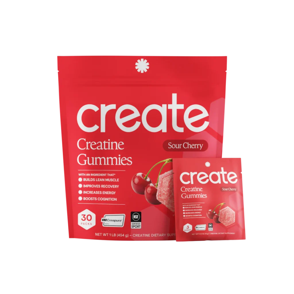 Sour Cherry Create Creatine Gummies