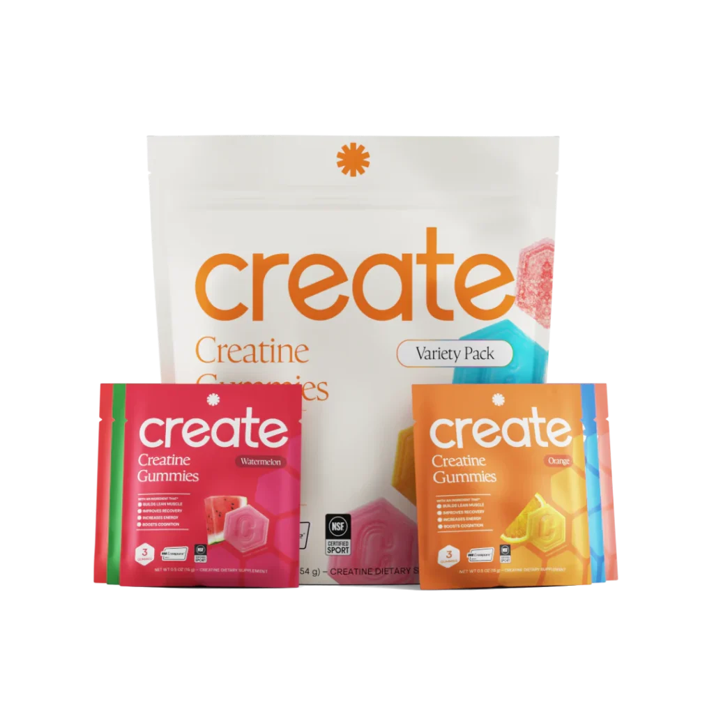 Create Creatine Gummies Variety Pack