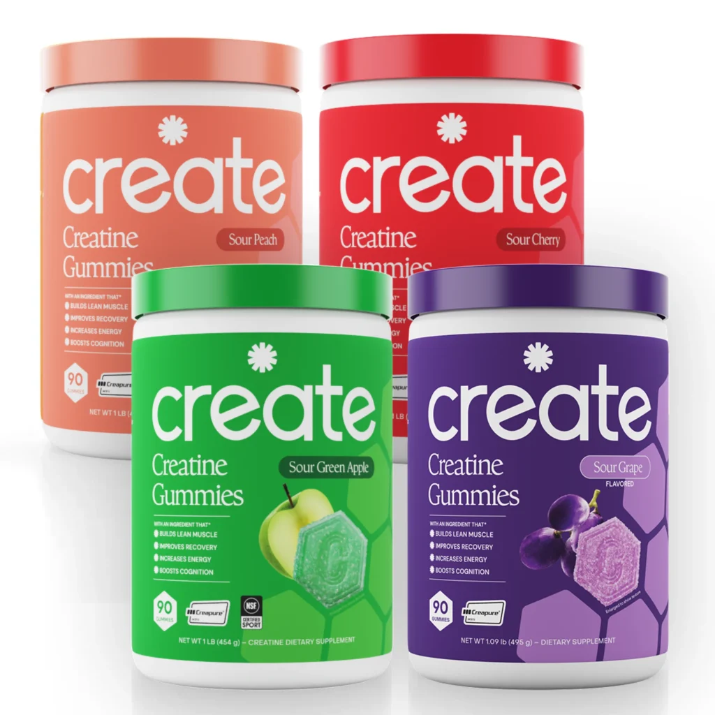 Ultimate Sour Create Creatine Gummies
